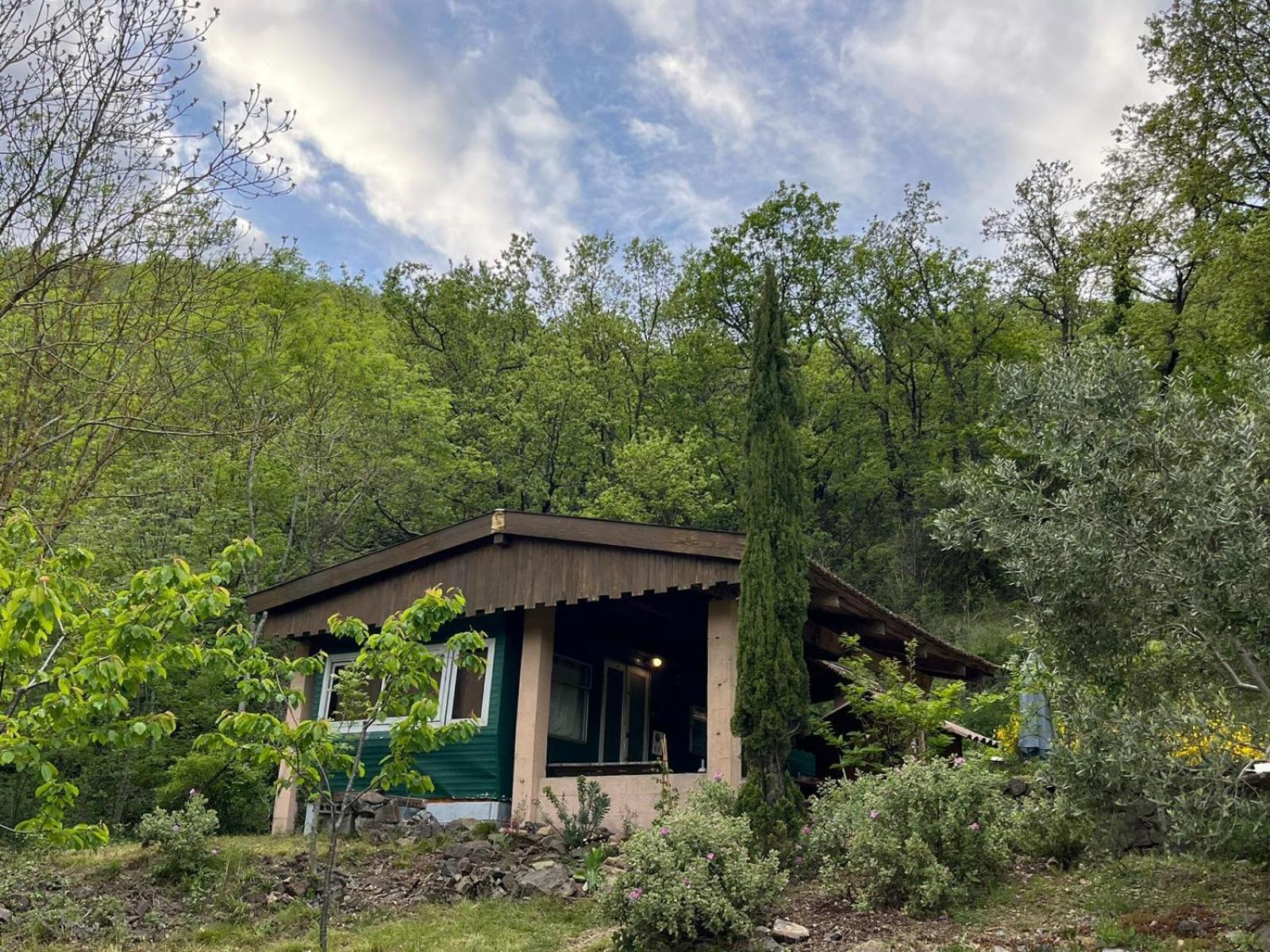 Ferme Les Therondels Saint-Pons-de-Thomieres Buitenkant foto