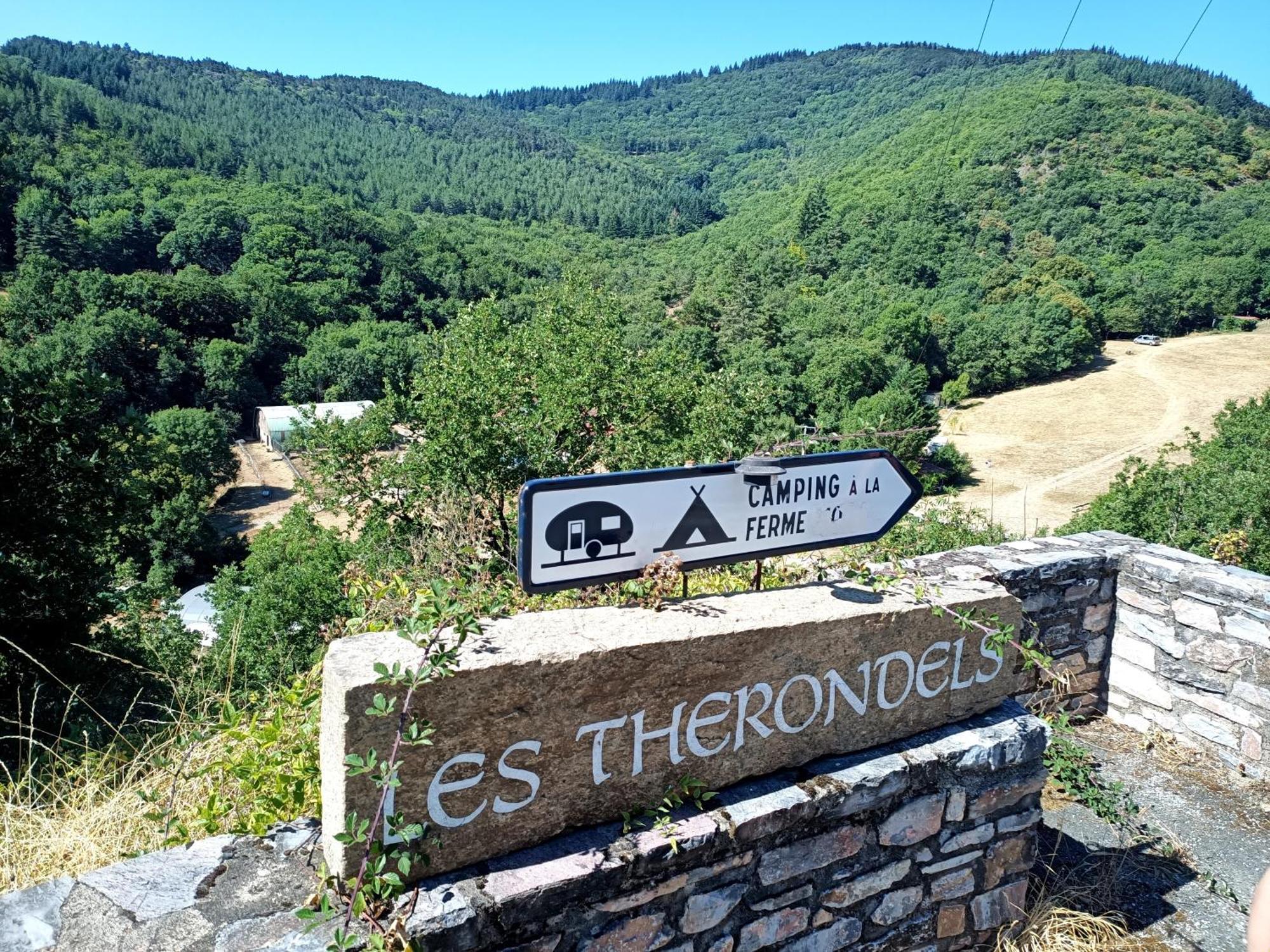Ferme Les Therondels Saint-Pons-de-Thomieres Buitenkant foto